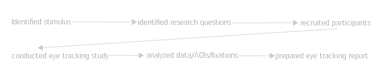Eye Tracking Study Process